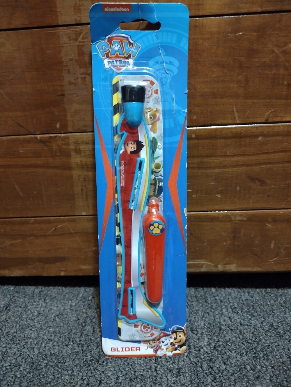 Paw Patrol Foam Glider Toy - Blue & Red
